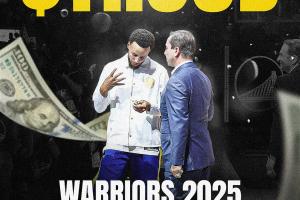 =选了个巴菲特选中库里后 勇士市值从3亿涨到了113亿！