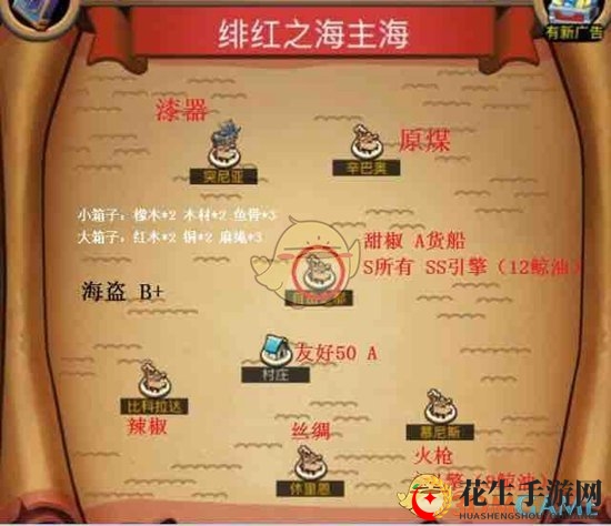 《小小航海士》绯红之海跑商攻略